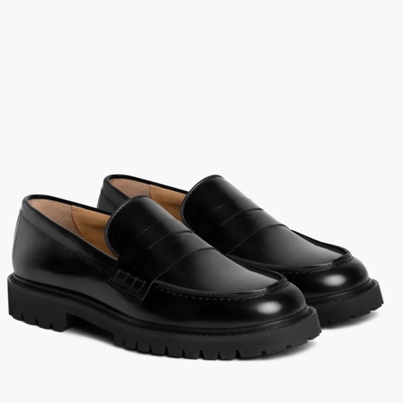 Thursday Boot Company Women's Black Loafers - Picture 1 of 3